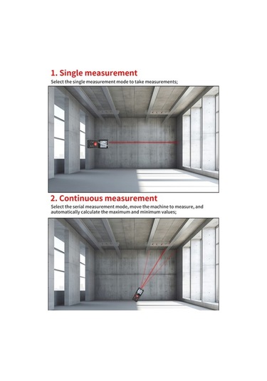 Pazly Akıllı Lazer Ölçüm Cihazı: Hacim, Alan, Pisagor Modlu, Ip54 Suya Dayanıklı Dijital Ölçüm Aleti