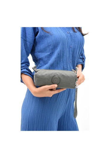 Tek Bölmeli Kalemlik Yıkanabilir ve Su Geçirmez Gri Model: 571-15h - Gri