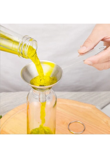 Hombey Ev Mutfak İçin Çelik Üçlü Set: Uzun Kollü Leher, Şarap/sıvı Döker, Leke Olmadan Dökme Aracı Diğer