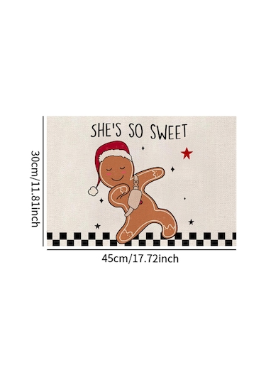 Suntek Yılbaşı Yer Matı Kolay Zencefilli-kurabiye-adam Zencefilli Kurabiye Adam Diğer