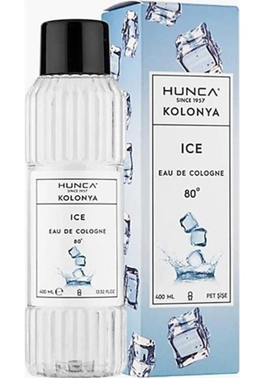 Hunca 80 Derece Ice EDC Kolonya Pet Şişe 400 ML