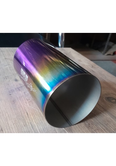 100 LÜK TAM YANIK PASLANMAZ KROM EGZOZ UCU