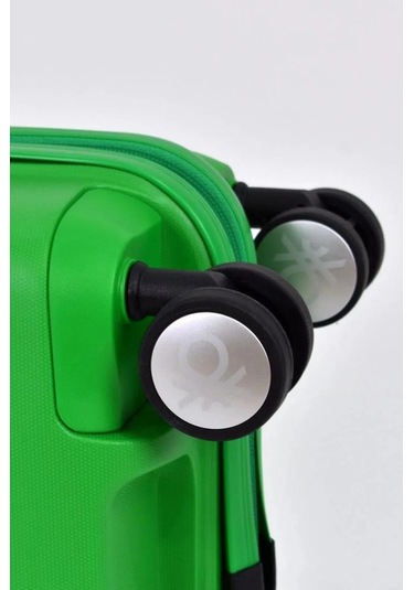 Benetton Trolley Valiz Yeşil Büyük Boy 14bnt1000-01-y
