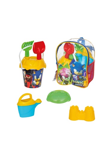 Sonic Resimli Sırt Çantalı Plaj Set 61053