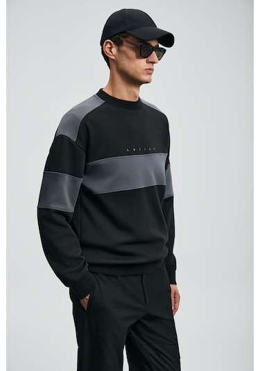 Lufian Pıeces Erkek Sweatshirt Siyah Siyah 112030189100100 Siyah Lufian Pıeces Erkek Sweatshirt Siyah Siyah 112030189100100 Siyah