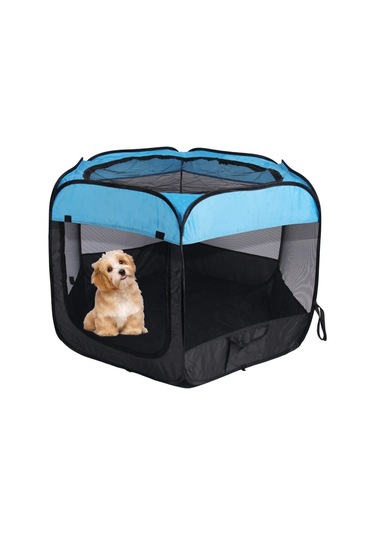 Geeroyoo Taşınabilir Katlanabilir Suya Dayanıklı Çıkarılabilir Evcil Hayvan Oynama Hücresi