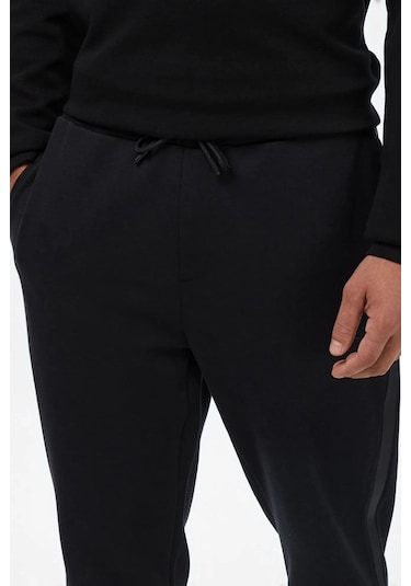 Nautica Erkek Siyah Classic Fit Eşofman Altı-11429 Siyah
