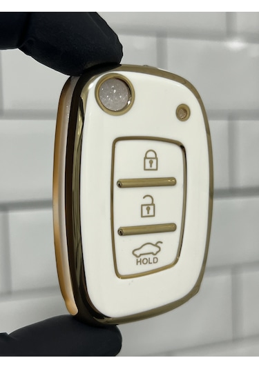 Hyundai Uyumlu Accent Blue Tucson I10 I20 Ix35 Santa Fe Anahtar Kılıfı