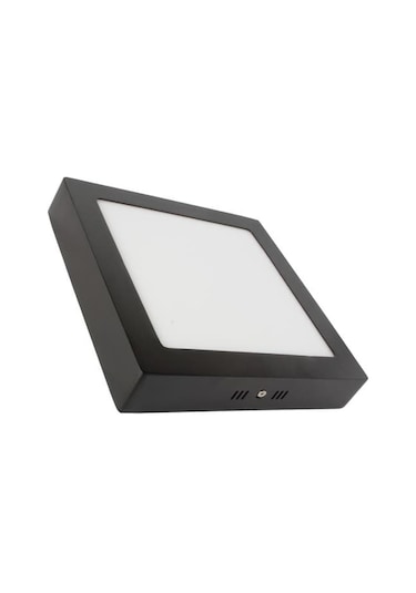 Lamptime Sıva Üstü Slim Led Downlight Siyah 20W Kare 6500K 26361 Siyah