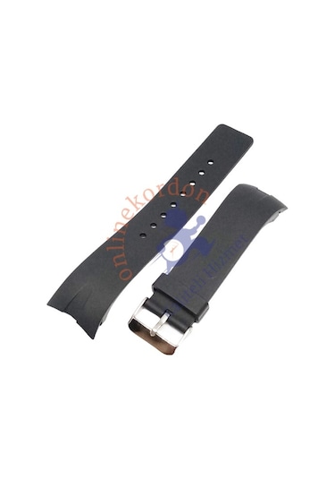 Nautica A15651G Siyah Silikon Saat Kordonu