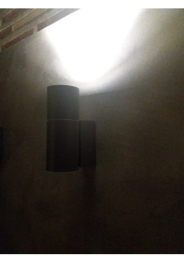 Dış Mekan Tek Yönlü Led Ampüllü Aplik (319487801) Antrasit