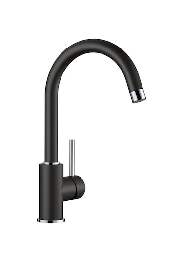 Blanco Sublıne 700 U Level Eviye. Siyah . Mida Siyah Eviye Seti