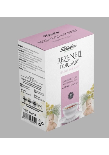 Hekimhan Rezeneli Bebek Çayı Süzen Poşet 45'li