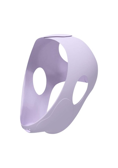 Homyl Buz Baş Sarma Evrensel Rahat Silikon Yüz Paketi Çene Için Mor