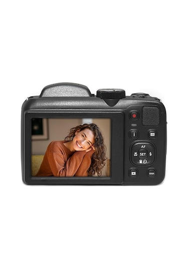 Kodak Astro Zoom AZ255/25X Yakınlaştırma Dijital Fotoğraf Makinesi-Siyah