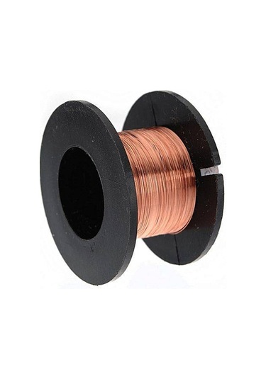 Emaye Bobin Teli Emaye Kaplı Bakır Tel - Ebat Seçmeli 0.5Mm Kalınlık - 50 Metre