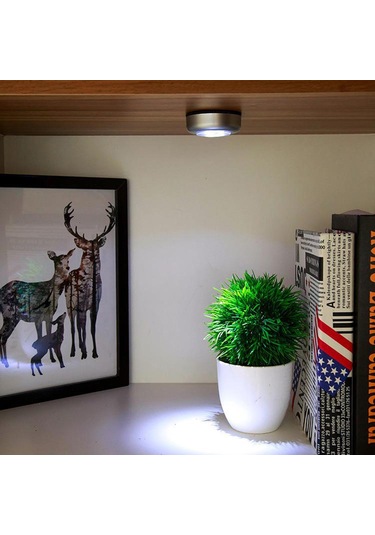 Suntek Yatak Odası Dolabı Için Led Beyaz Pille Çalışan Led Beyaz Çok Renkli