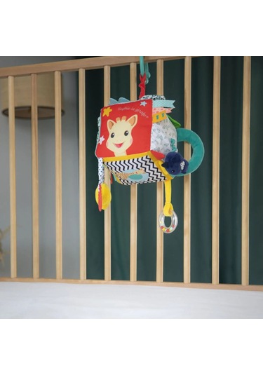 Sophie La Girafe Maxi Sensory Küp Çok Renkli