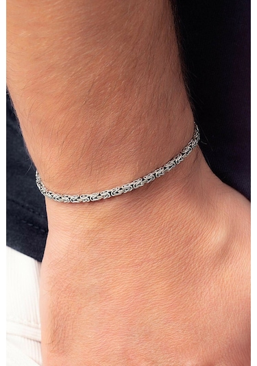 925 Ayar Gümüş Kral Erkek Bileklik