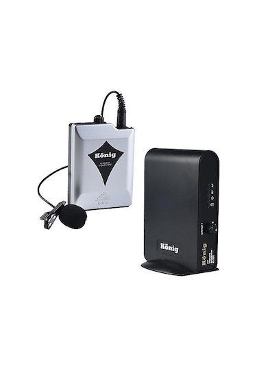 König K-301 Uhf Tek Kanal Yaka Mikrofonu