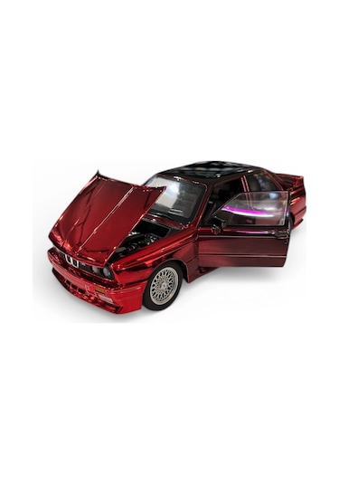 Hobbiez World 1/24 Bmw E30 M3 - Metallic Red/black