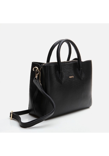Hotiç Hakiki Deri Siyah Kadın Çanta 03cah290350a100 Siyah