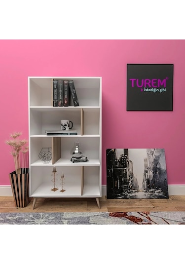 Seher Kitaplık Mdf Siyah