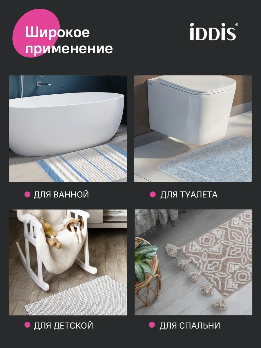 Iddıs Bej Yuvarlak Banyo Paspası 55 Cm 223901673 Bej