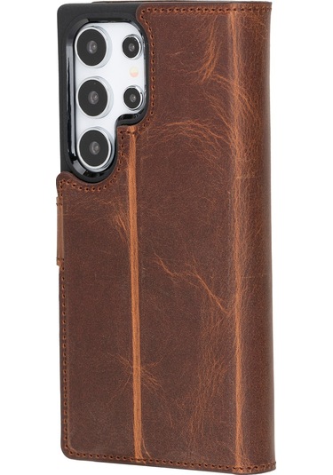 Samsung Galaxy S24 Ultra Leather Detachable Wallet Case