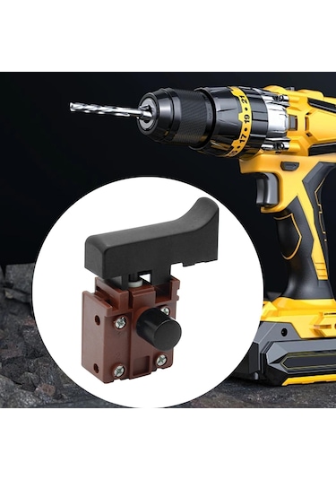 Homyl Elektrikli Alet Anahtarı Matkap Tetiği Döner Malzemeleri