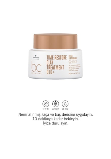 Bonacure Q10+ Time Restore Kil Bakım Kürü 200 ML