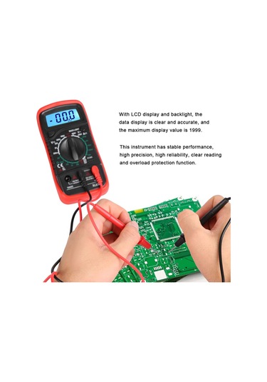Xl830l Lcd Ekranlı Ve Arka Işık Aşırı Yük Korumalı Xl830l