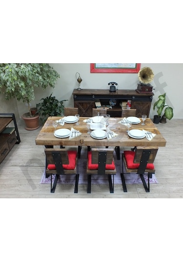 Ntconcept Ntconcept Masif Ağaç Ofis Ve Yemek Masası