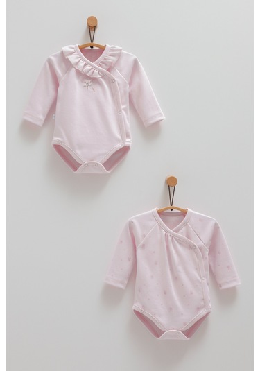 Caramell Cute Rabbıt Anvelop Uzun Kol İkili Body Lila