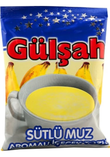Gülşah Sütlü Muz Aromalı İçecek Tozu 3 x 250 G