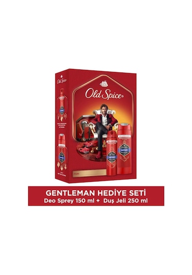 Old Spice Captain Duş Jeli 250 Ml+deodorant Sprey 150 Ml Set
