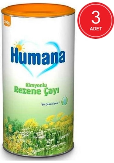 Humana Kimyonlu Rezene Çayı 3 x 200 G