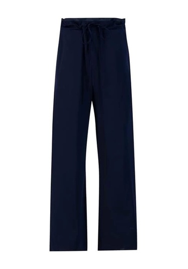 Armine Bağcıklı Pantolon 24k2708 Lacivert Lacivert