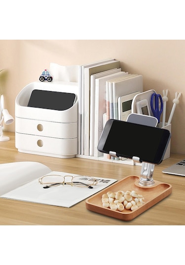 Suntek Katlanabilir Telefon Tutucu 360 Derece Dönen Masa Oturma