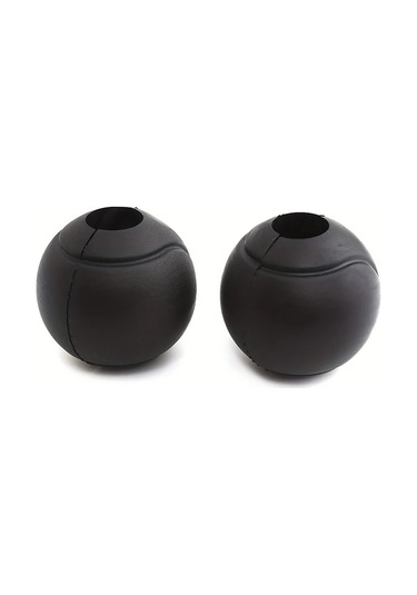 Xuweiwei 2pcs Set Harley Yamaha 24mm 32mm Motor Koruma Çerçevesi Kaucuk Top