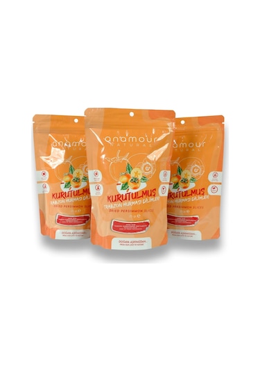 Anamour Natural Trabzon Hurması 3 x 25 G