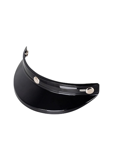 Teltree Motorsiklet Kaskı Güneş Koruyucu Ünlü Tipi Üç Kanca Desenli Pc Materyalli Kask Şapka Siyah