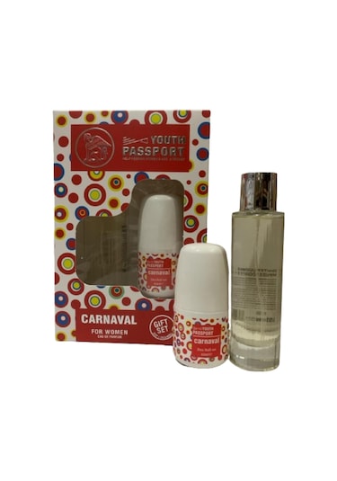 Youth Passport Carnaval Kadın Parfüm EDP 75 ML + Rollon 60 ML