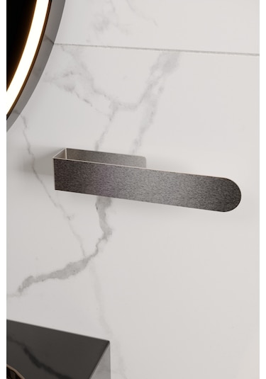 Zift Unique Paslanmaz Çelik Yapışkanlı Havluluk - Havlu Askısı 27 CM Krom