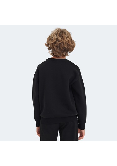 Slazenger LONE Çocuk  Siyah Sweatshirt