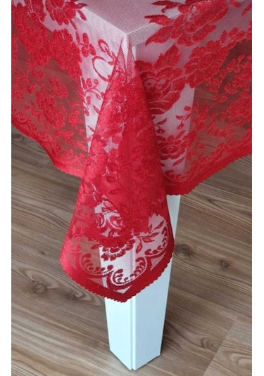 Örme Tül Masa Örtüsü 160X220Cm (287225738)