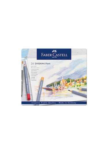 Faber-Castell Goldfaber Aquarell Kuru Boya 24'lü