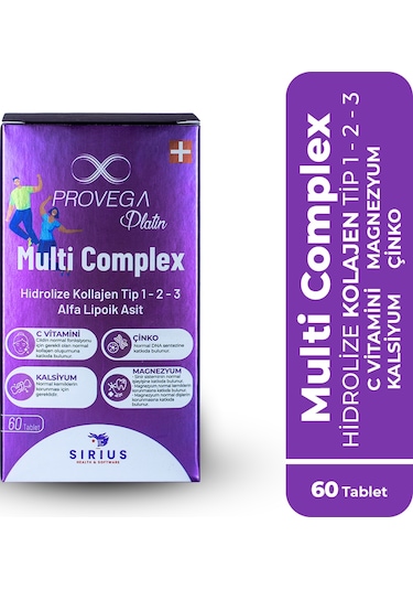 Provega Platin Multi Complex Hidrolize Kolajen 60 Tablet