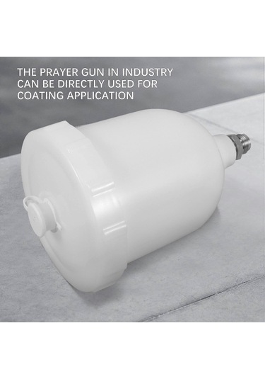 Devilbiss Gti / Tekna Pro Pri Flg Yeni İçin 600 Ml Sprey Tabancası Kap Yedek Kabı Diğer