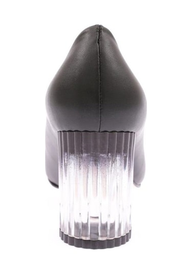 Dgn 745 Kadın Sivri Burun Sim Tokalı Şeffaf Topuklu Ayakkabı 745-1510-R1534 Siyah Dgn 745 Kadın Sivri Burun Sim Tokalı Şeffaf Topuklu Ayakkabı 745-1510-R1534 Siyah